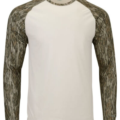 Men's Jackson Mossy Oak Colorblocked Long Sleeve T-Shirt Thumbnail