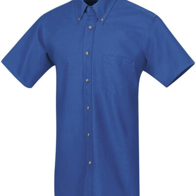 Men's Poplin Short Sleeve Dress Shirt Thumbnail