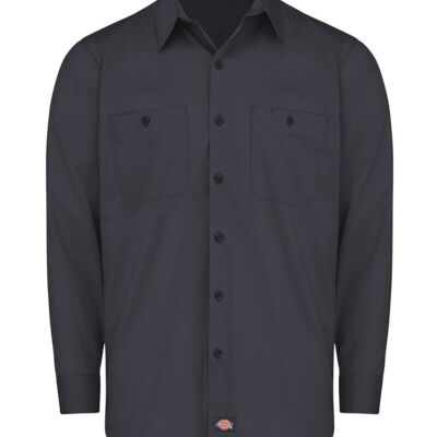 Men's Tall Industrial Worktech Ventilated Long Sleeve Work Shirt Thumbnail