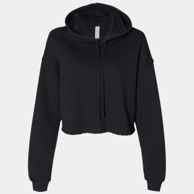 Women's Crop Fleece Hoodie Thumbnail